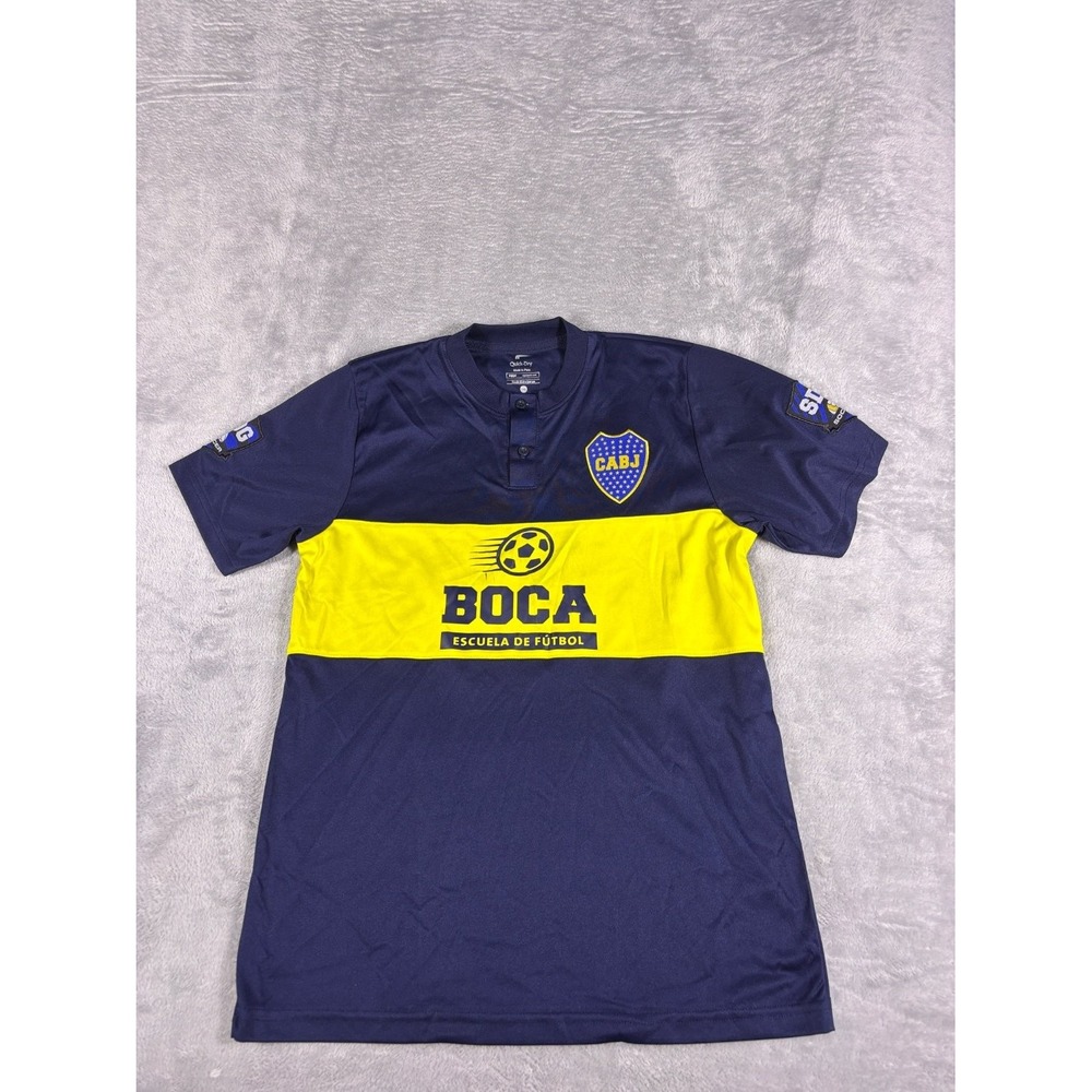 Agga Boca Juniors Soccer Jersey Boys XL Blue FÚTBUl